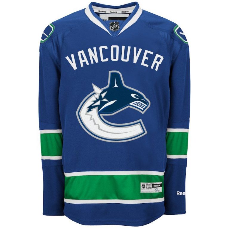 Reebok Vancouver Canucks Men Premier Home Jersey - Blue