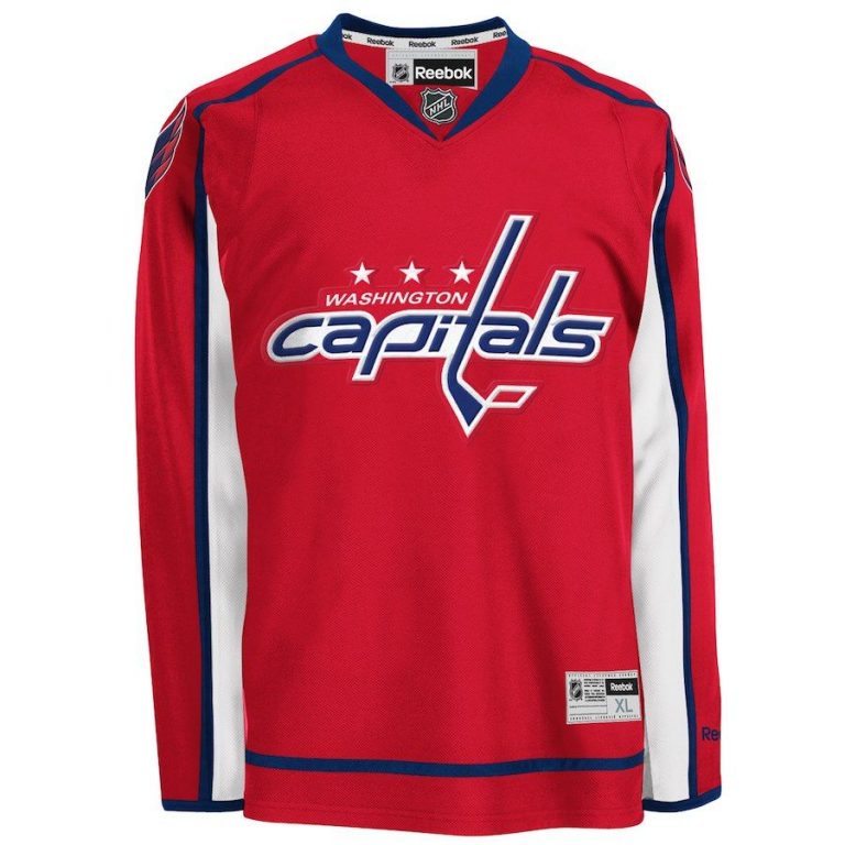 Reebok Washington Capitals Mens Premier Home Jersey - Red