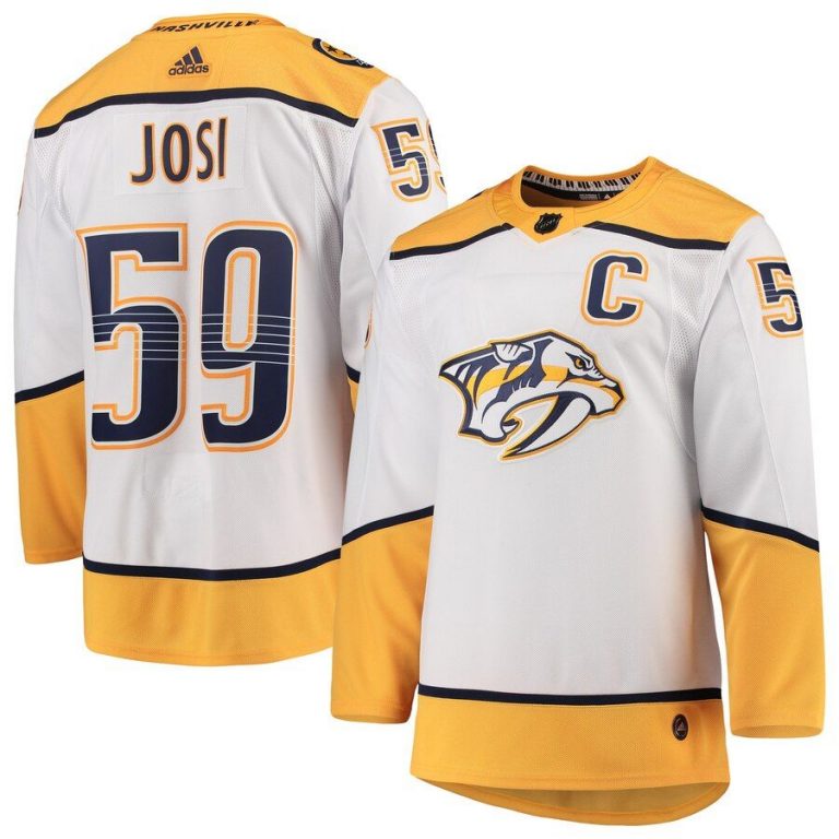 Roman Josi Nashville Predators Away Player Jersey White