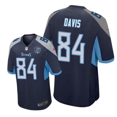 Tennessee Titans #84 navy Men Corey Davis Game Jersey