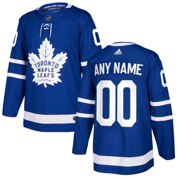 Toronto Maple Leafs Custom Jersey Blue