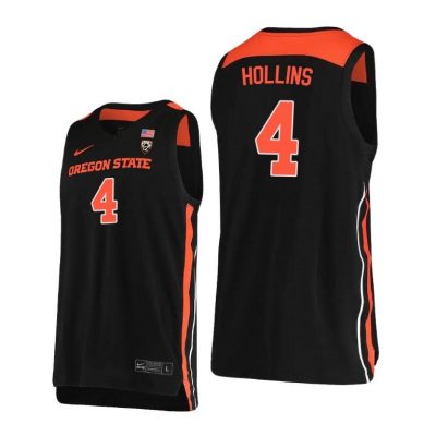 Unisex Oregon State Beavers 2021 March Madness Sweet 16 Alfred Hollins Black Jersey