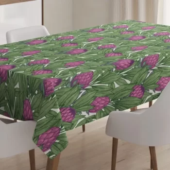 Vintage Botanical Theme 3D Printed Tablecloth Table Decor Home Decor