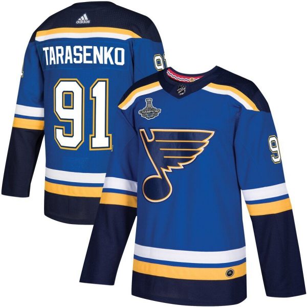 Vladimir Tarasenko St. Louis Blues 2019 Stanley Cup Champions Player Jersey Blue