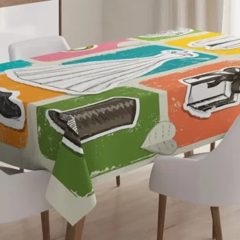 Wedding Theme Poster 3D Printed Tablecloth Table Decor Home Decor