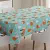 Wild Animal In Winter 3D Printed Tablecloth Table Decor Home Decor