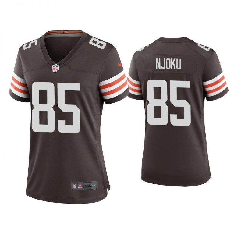 Women 2020 David Njoku Cleveland Browns Brown Game Jersey