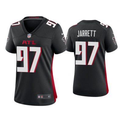 Women 2020 Grady Jarrett Atlanta Falcons Black Game Jersey