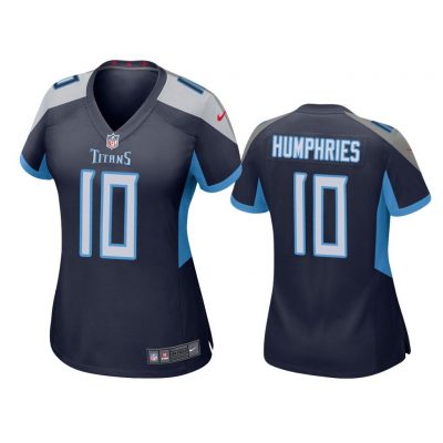 Women Adam Humphries #10 Tennessee Titans Navy Game Jersey