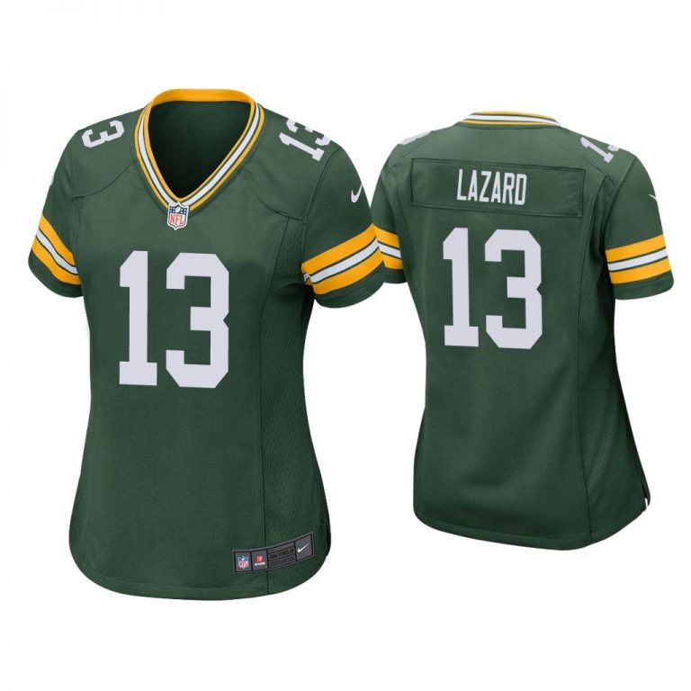 Women Allen Lazard Green Bay Packers Green Game Jersey