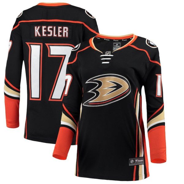 Women Anaheim Ducks Ryan Kesler Black Home Breakaway Player Jersey