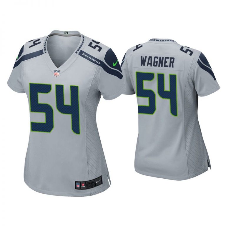 Women Bobby Wagner Seattle Seahawks Gray Game Jersey