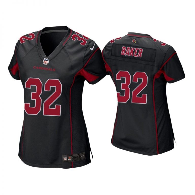 Women Budda Baker Arizona Cardinals Black Alternate Game Jersey