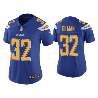 Women Color Rush Limited Alohi Gilman Los Angeles Chargers Royal Jersey