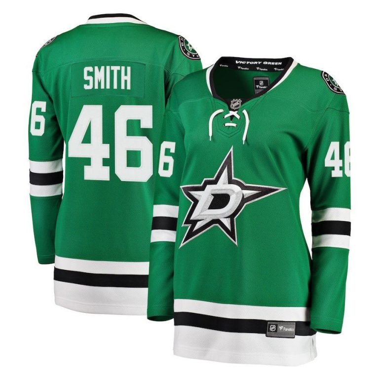 Women Dallas Stars Gemel Smith Kelly Green Breakaway Player Jersey