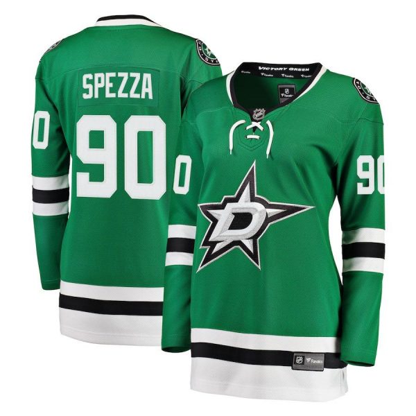 Women Dallas Stars Jason Spezza Kelly Green Breakaway Player Jersey