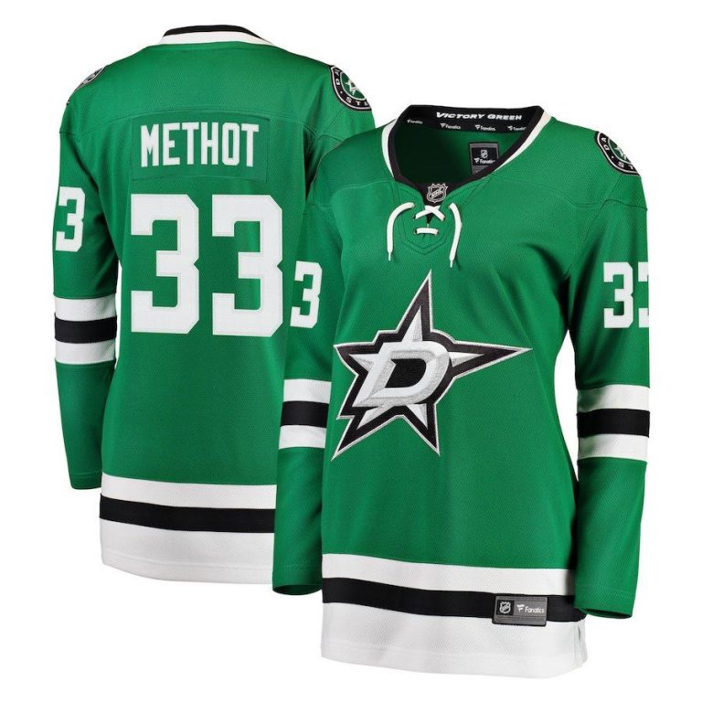 Women Dallas Stars Marc Methot Kelly Green Breakaway Player Jersey