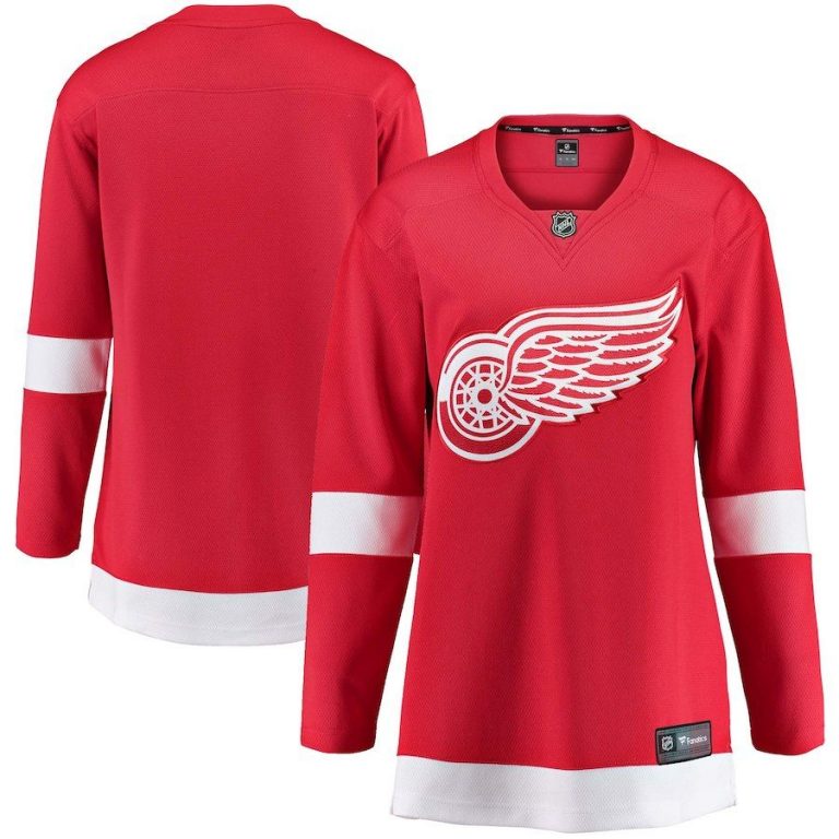 Women Detroit Red Wings White Away Breakaway Jersey