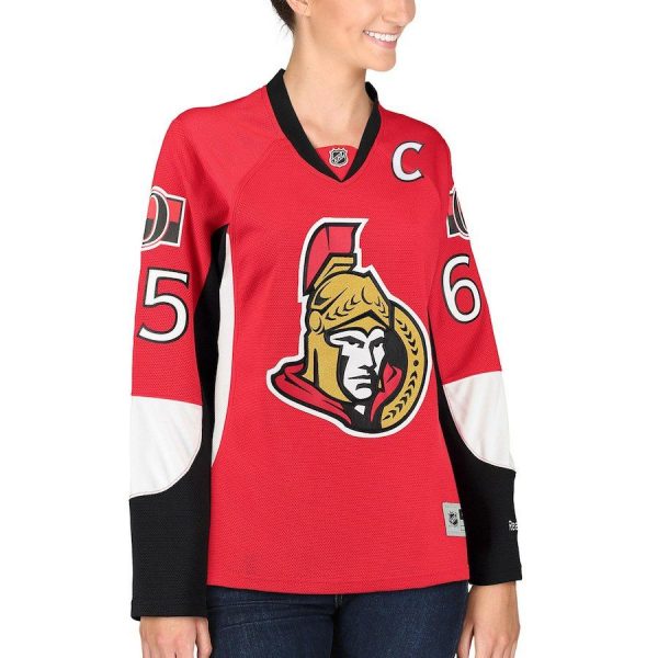 Women Erik Karlsson Ottawa Senators Red Premier Player Jersey