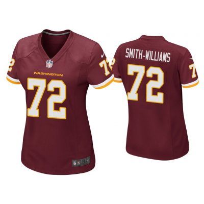 Women James Smith-Williams Washington Football Team Burgundy Game Jersey