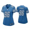 Women Jashon Cornell Detroit Lions Blue Game Jersey