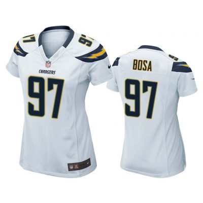 Women Joey Bosa Los Angeles Chargers White Game Jersey