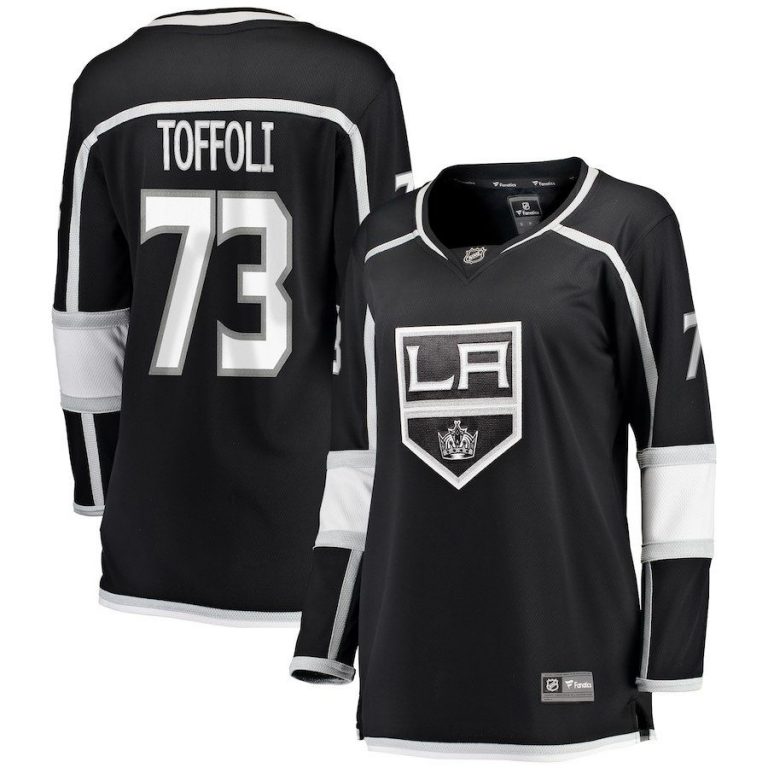 Women Los Angeles Kings Tyler Toffoli Black Breakaway Player Jersey