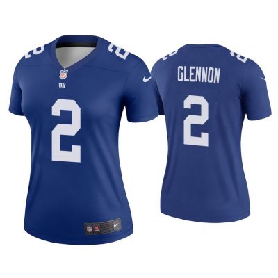 Women Mike Glennon New York Giants Royal Legend Jersey