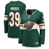 Women Minnesota Wild Nate Prosser Green Breakaway Player Jersey