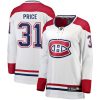 Women Montreal Canadiens Carey Price Red Home Breakaway Player Jersey