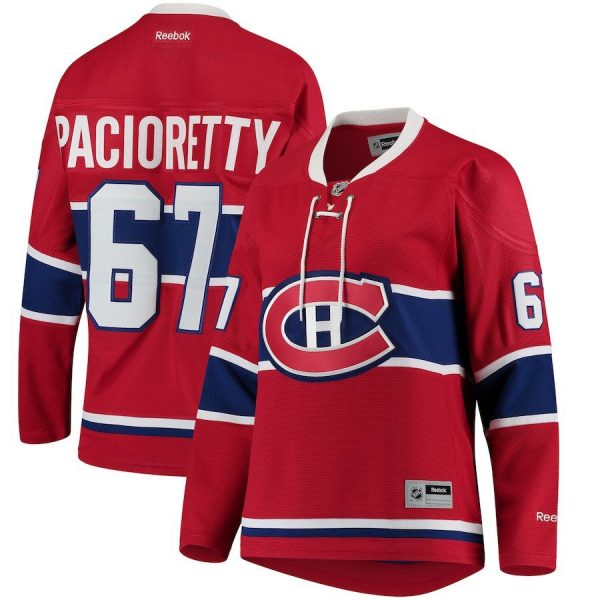 Women Montreal Canadiens Max Pacioretty Red Home Premier Player Jersey
