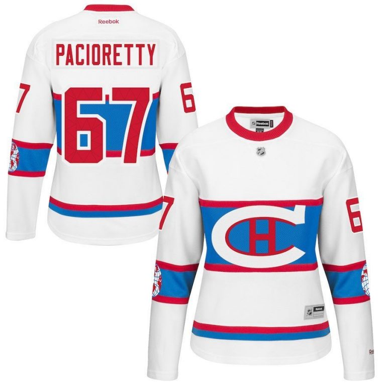 Women Montreal Canadiens Max Pacioretty White 2016 Winter Classic Premier Jersey