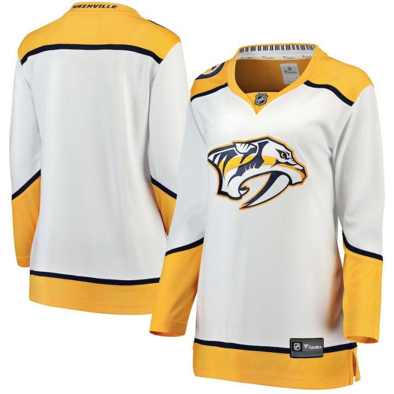 Women Nashville Predators Yellow Breakaway Home Jersey