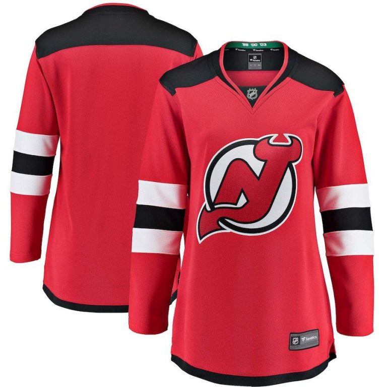 Women New Jersey Devils White Away Breakaway Jersey