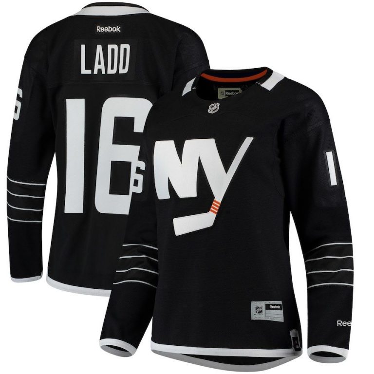 Women New York Islanders Andrew Ladd Royal Home Premier Player Jersey