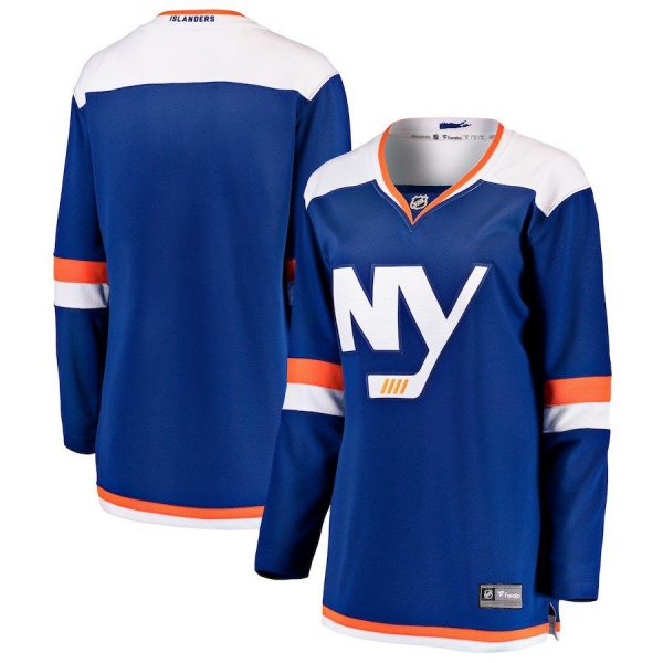 Women New York Islanders Blue Alternate Breakaway Blank Jersey