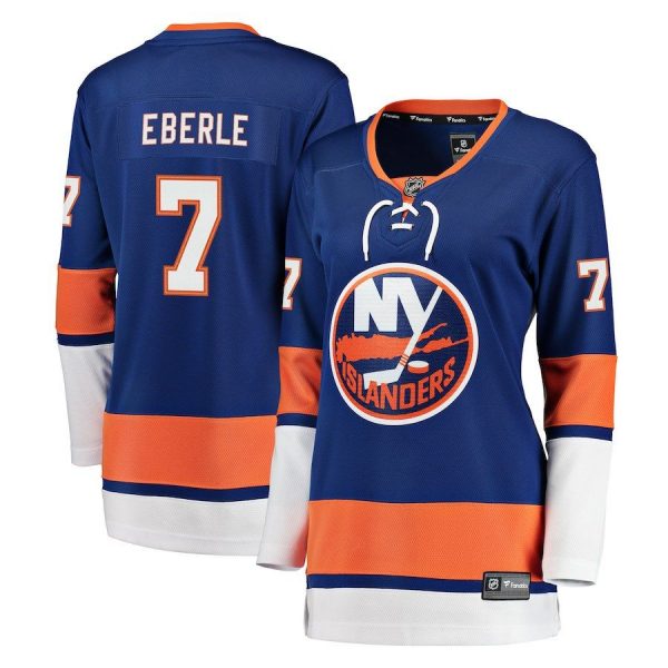 Women New York Islanders Jordan Eberle Royal Breakaway Player Jersey