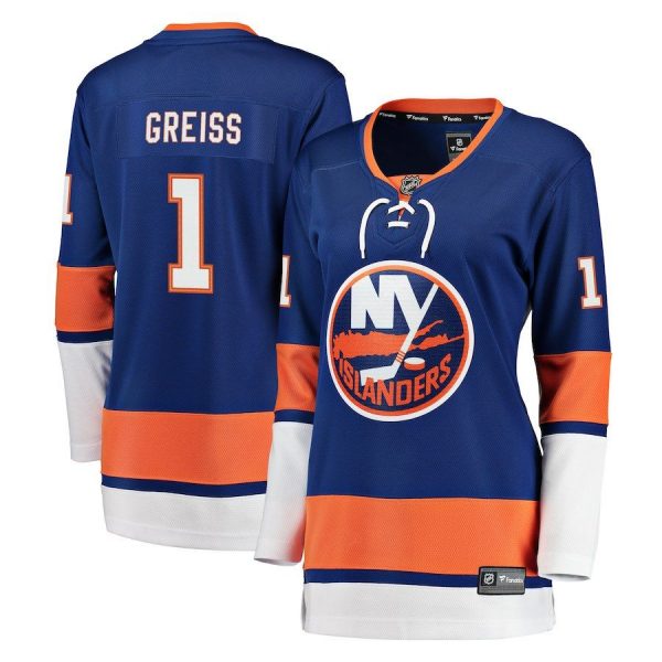 Women New York Islanders Thomas Greiss Royal Breakaway Player Jersey