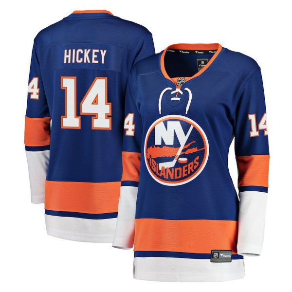 Women New York Islanders Thomas Hickey Royal Breakaway Player Jersey