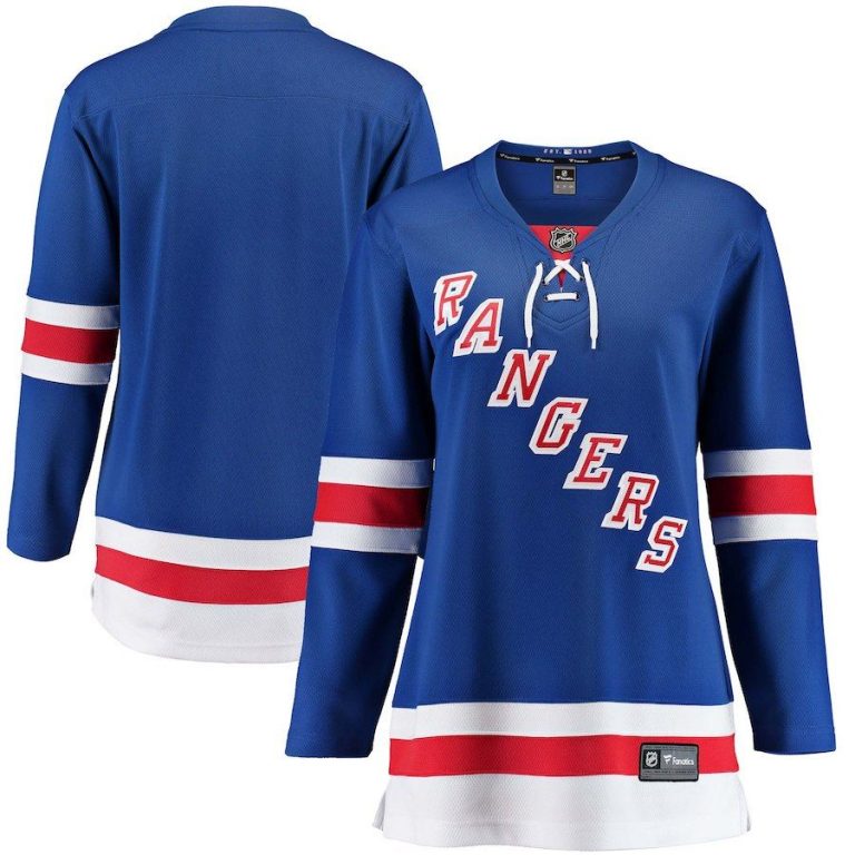 Women New York Rangers White Away Breakaway Jersey