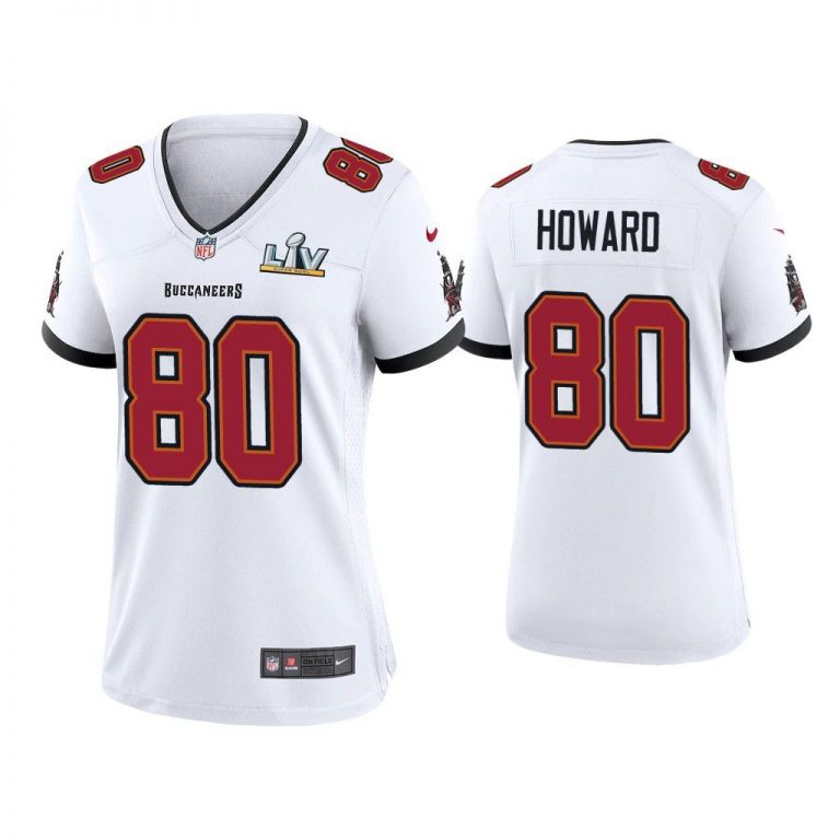 Women O.J. Howard Tampa Bay Buccaneers Super Bowl LV White Game Jersey