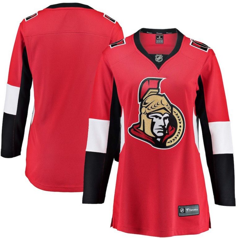 Women Ottawa Senators Red Breakaway Home Blank Jersey