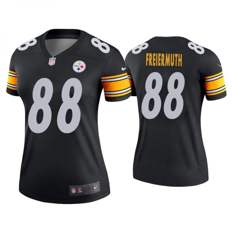 Women Pat Freiermuth Pittsburgh Steelers Black Legend Jersey