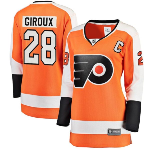 Women Philadelphia Flyers Claude Giroux Black Alternate Breakaway Player Jersey