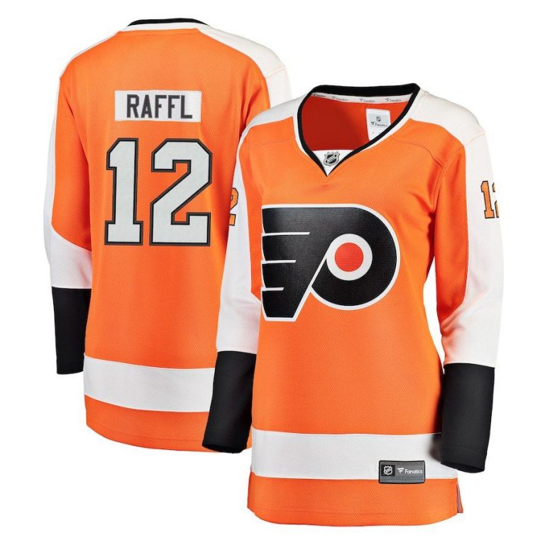 Women Philadelphia Flyers Michael Raffl Orange Breakaway Player Jersey