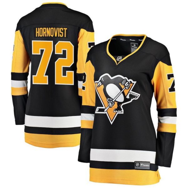 Women Pittsburgh Penguins Patric Hornqvist Black Premier Breakaway Player Jersey