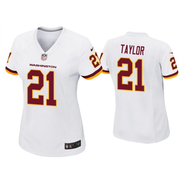 Women Sean Taylor Washington Football Team White Game Jersey