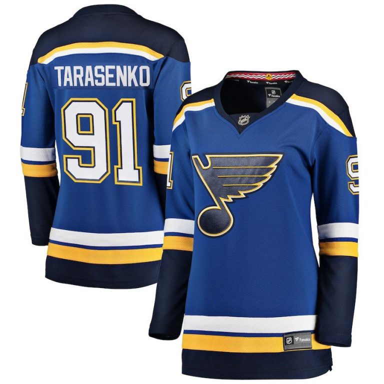 Women St. Louis Blues Vladimir Tarasenko Royal Home Breakaway Player Jersey