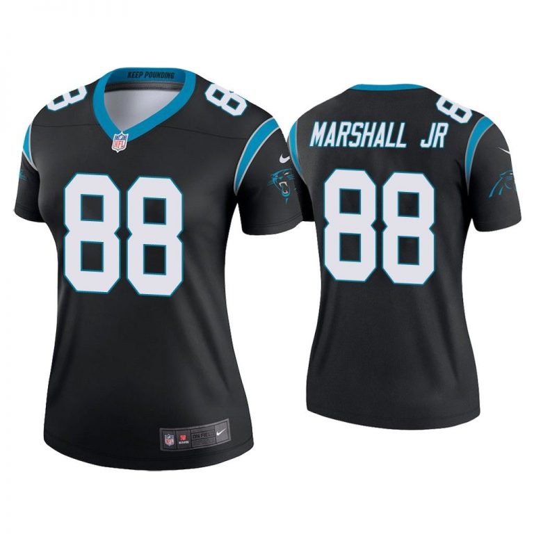 Women Terrace Marshall Jr. Carolina Panthers Black Legend Jersey