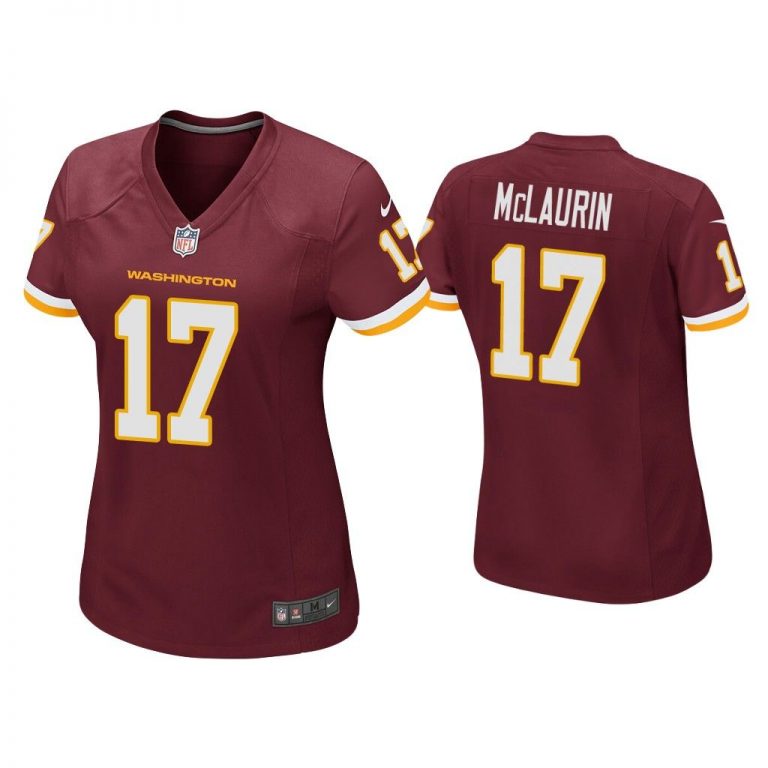 Women Terry McLaurin Washington Football Team Burgundy Game Jersey